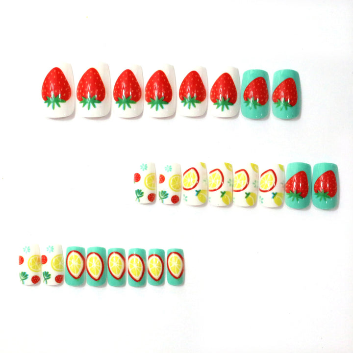Creative Strawberry Nail Art Kalsten