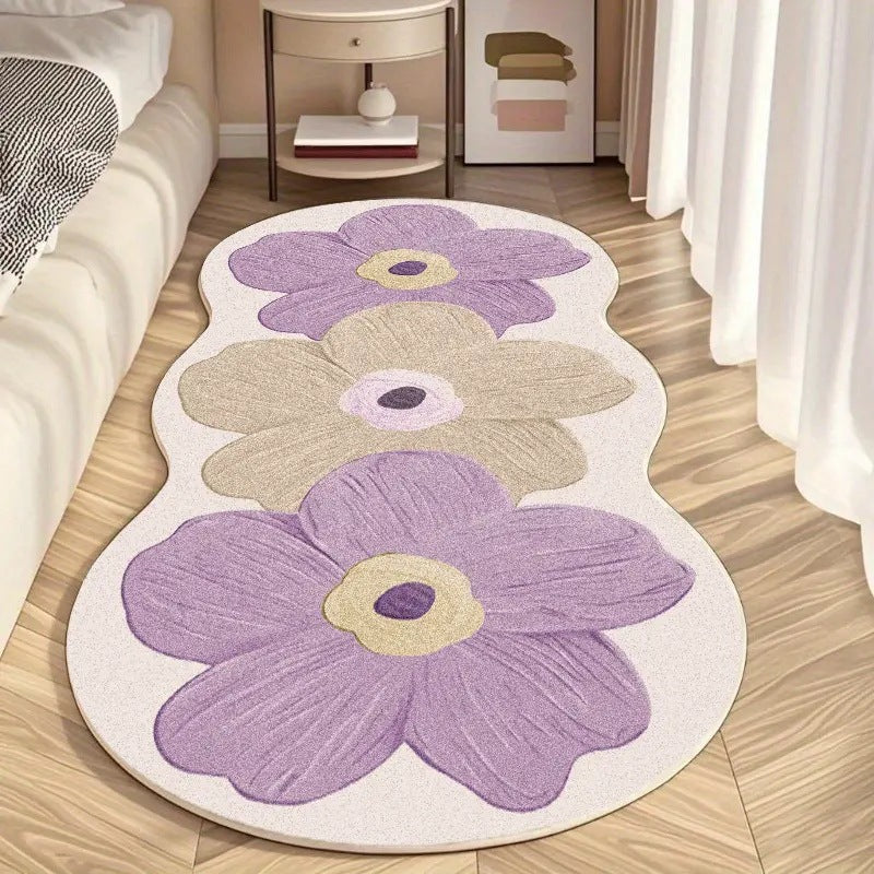 Flower Pattern Comfort Carpet