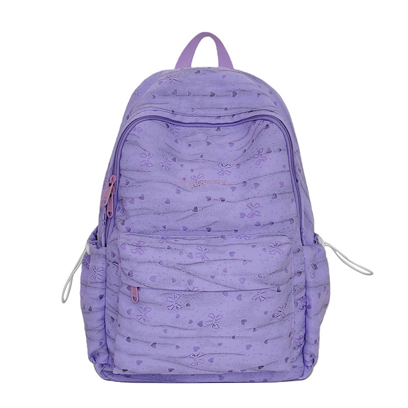 Stylish Heart Pattern Backpack Kalsten