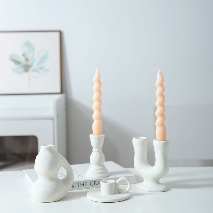 Modern Dual Chamber Ceramic Vase Kalsten