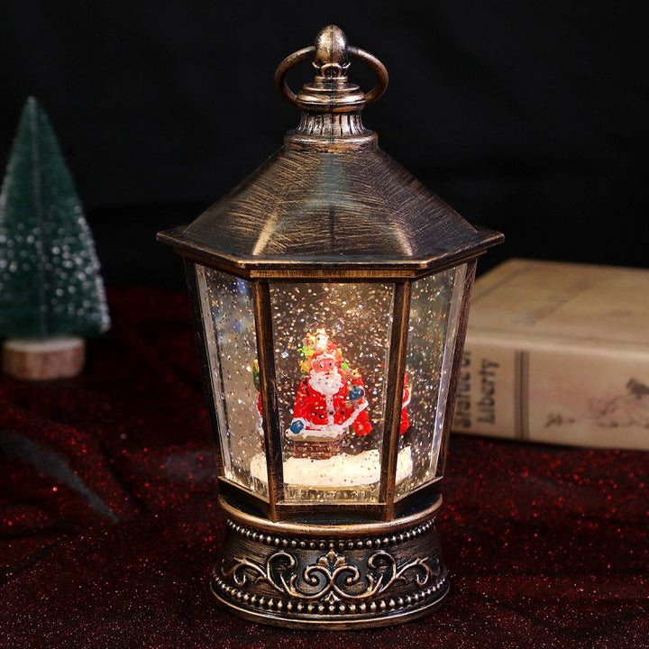 Decorative lantern with Christmas motifs Kalsten