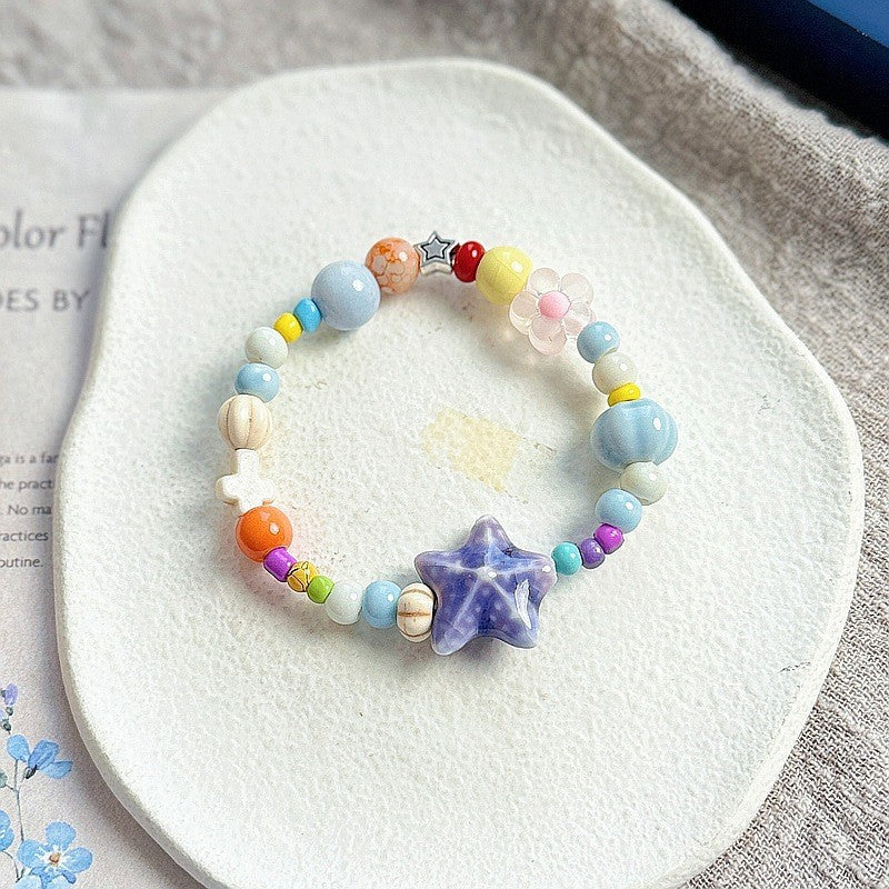 Heart-Shaped Beaded Bracelet Kalsten