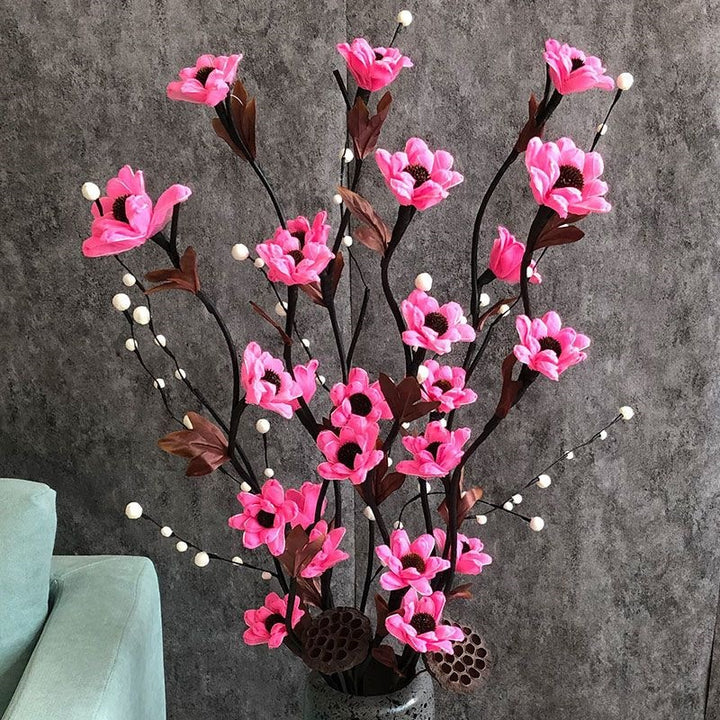 Lifelike Decorative Floral Arrangement
