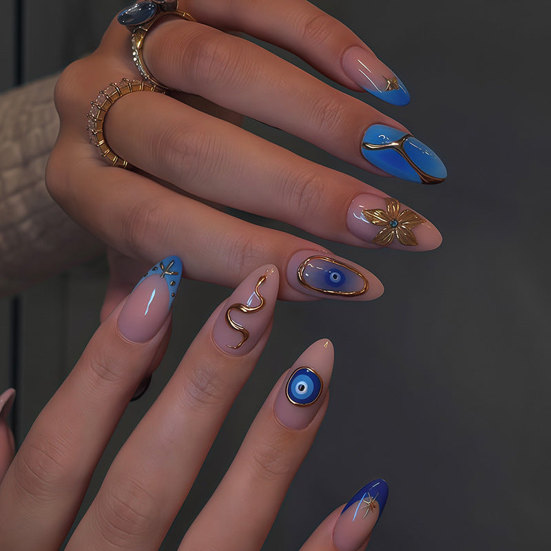 Artistic Press-On Nail Art Collection kalsten
