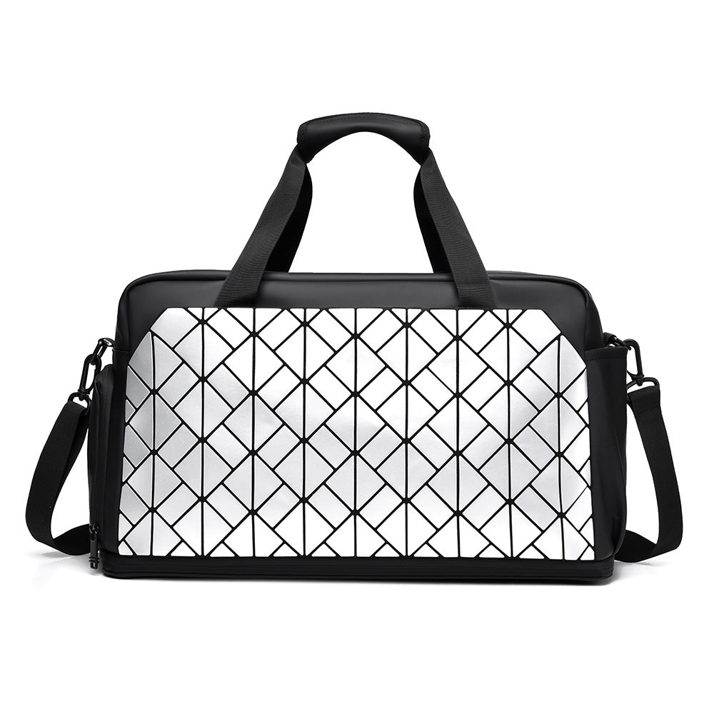 Modern Geometric Travel Duffel Bag Kalsten