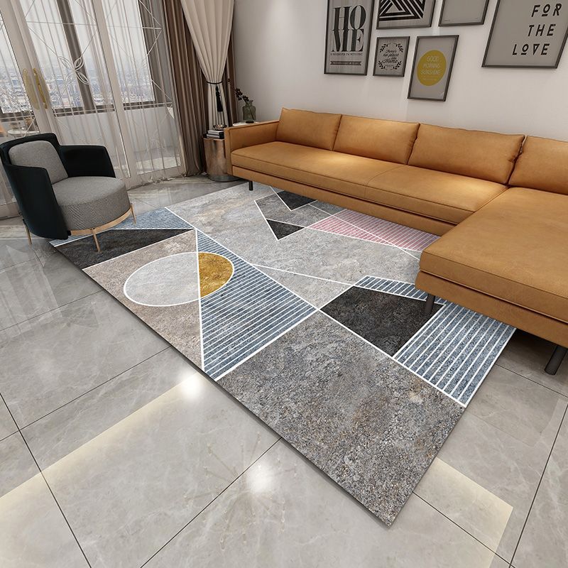 Abstract Geometric Area Rug Kalsten