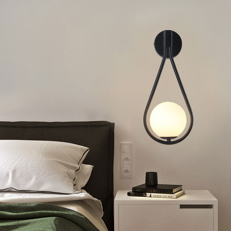 Modern Tear-Drop Wall Light