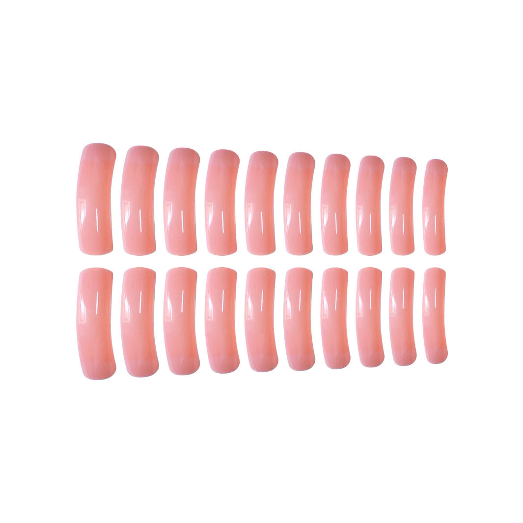 Glossy Long-Length Press-On Nail Set Kalsten