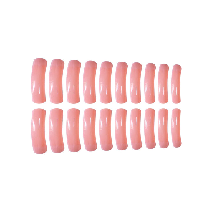 Glossy Long-Length Press-On Nail Set Kalsten