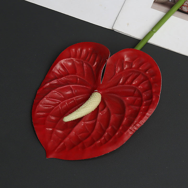 Elegant Faux Anthurium Flower
