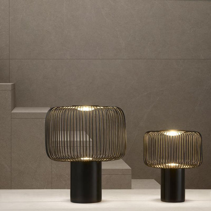 Decorative Wire Mesh Table Lamp