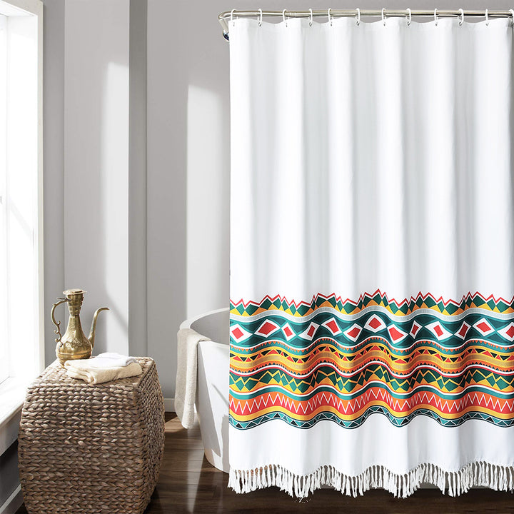 Artistic Patterned Shower Curtain Kalsten