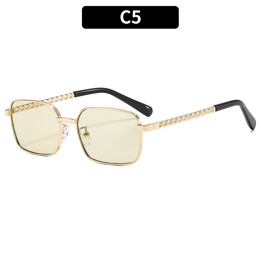 Modern Appeal Stylish Square Frame Sunglasses