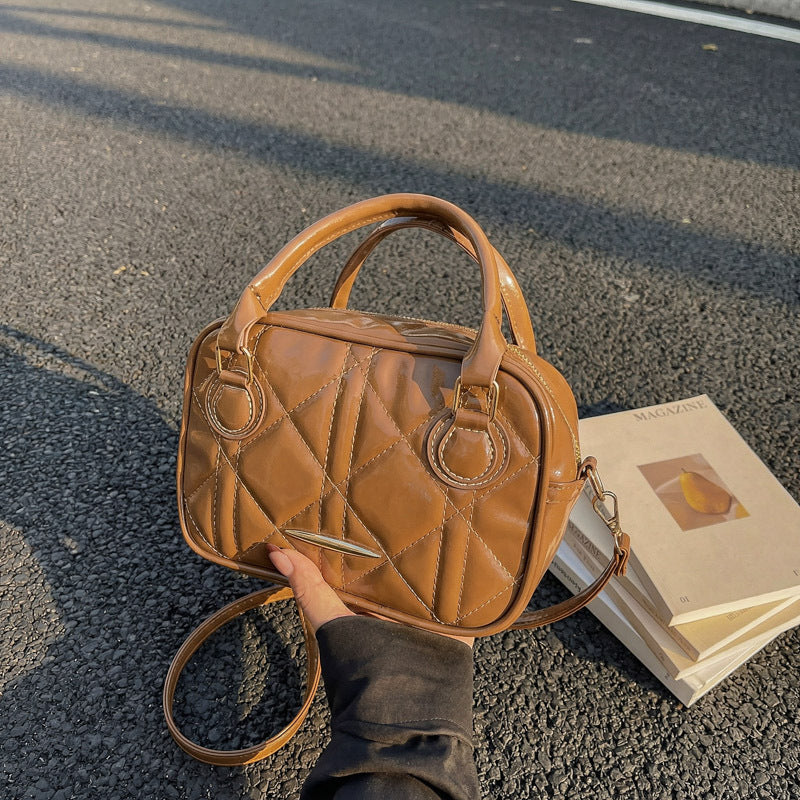 WoQuilted Mini Satchel Bag Kalsten