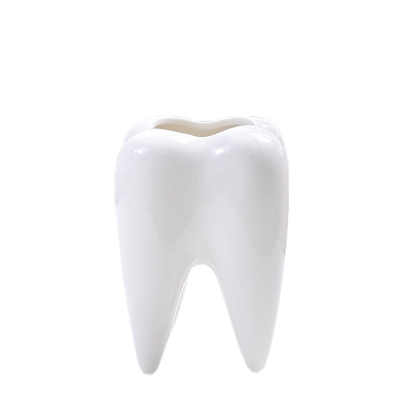 Creative Tooth-Shaped Planter Kalsten