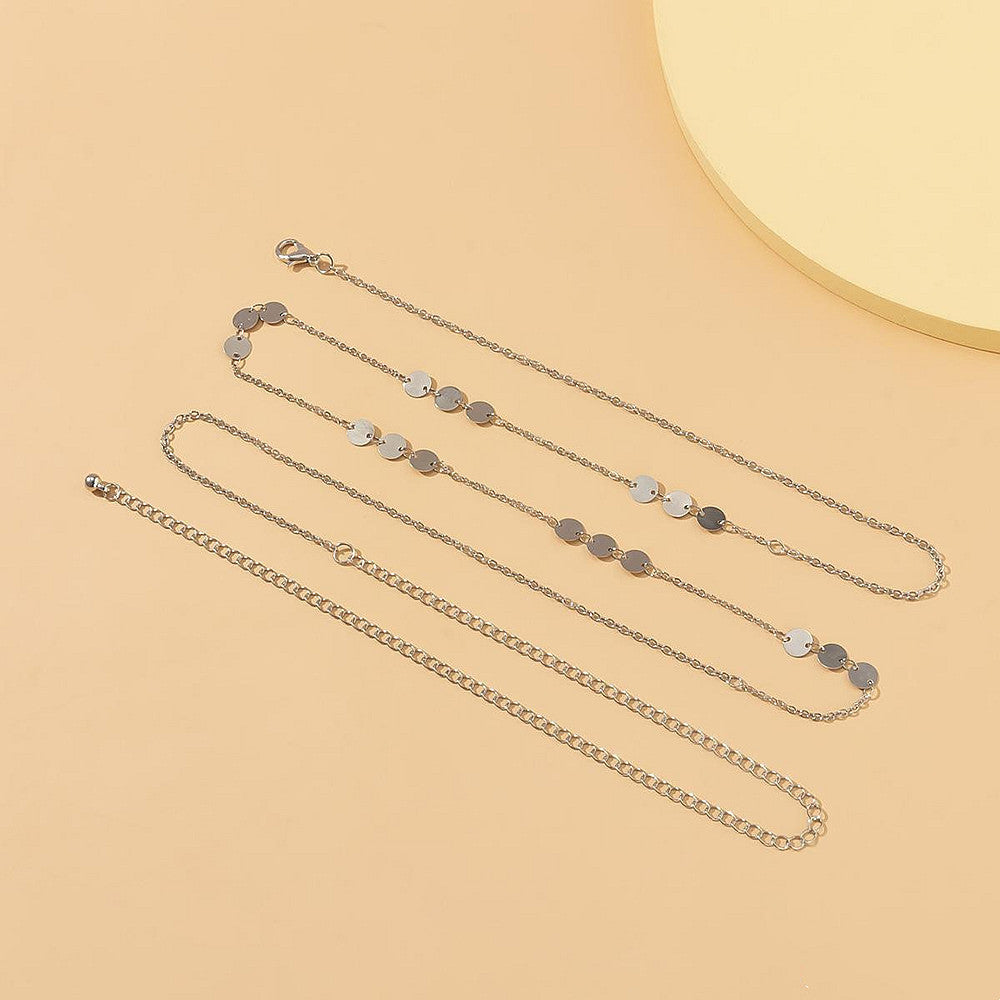 Delicate Beaded Chain Necklace Kalsten