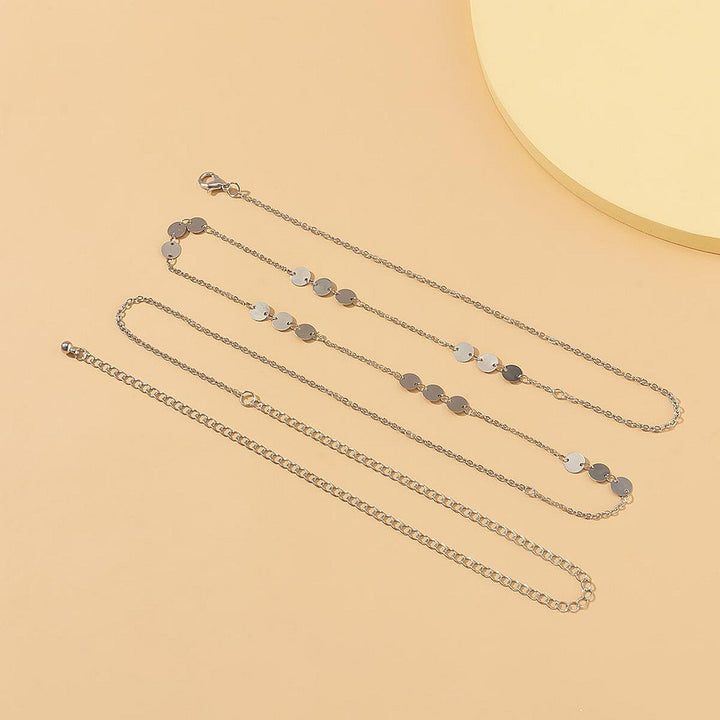 Delicate Beaded Chain Necklace Kalsten