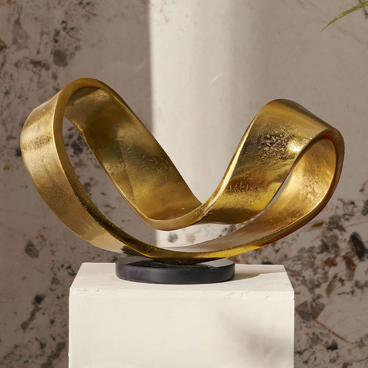 Abstract Metallic Centerpiece