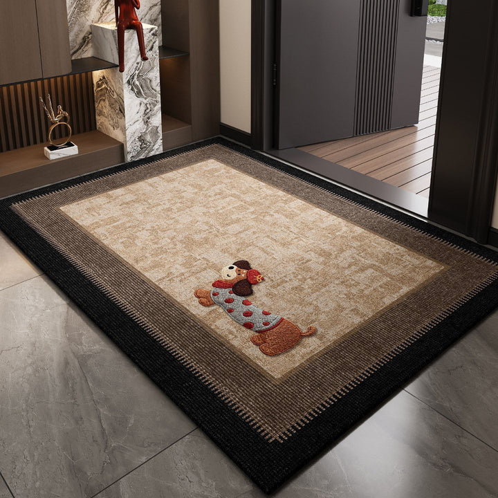 Cartoon-Themed Doormat