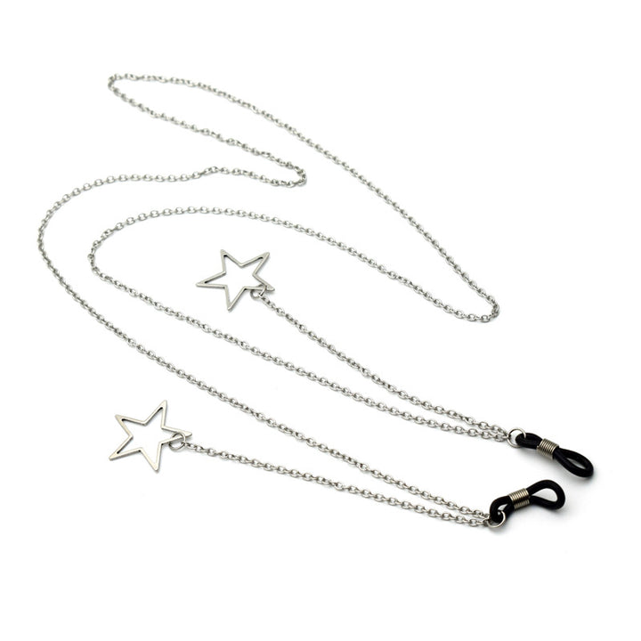 Stylish Geometric Chain Eyewear Holder Kalsten