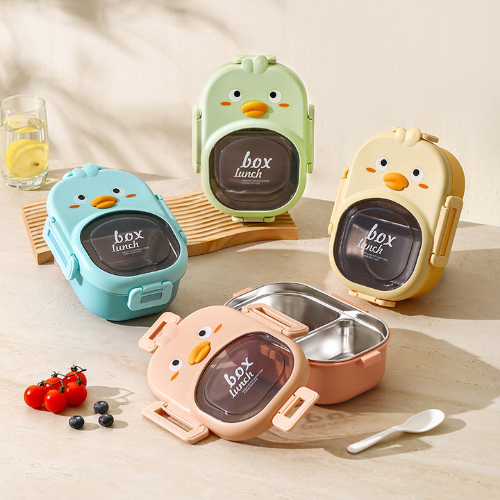 Cute Cartoon-Themed Lunch Container