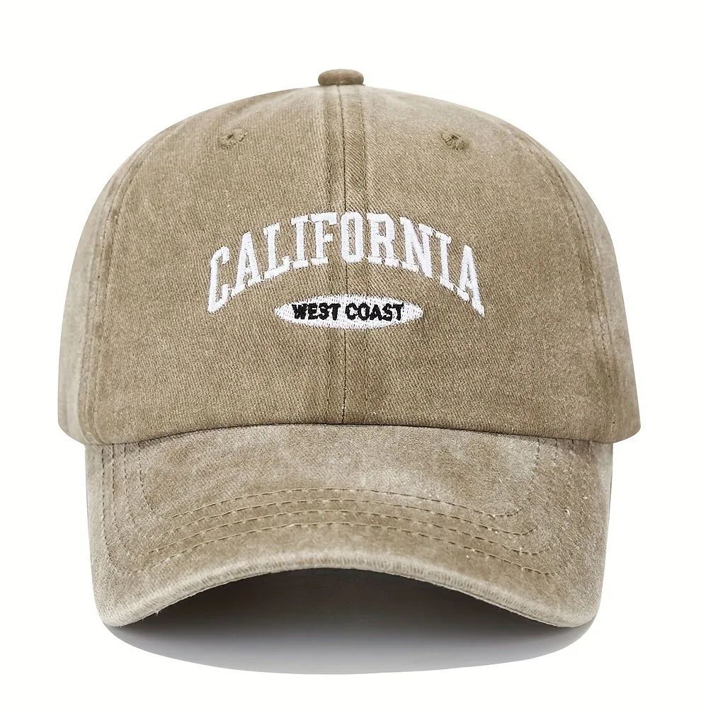 Vintage-Inspired Denim Baseball Cap