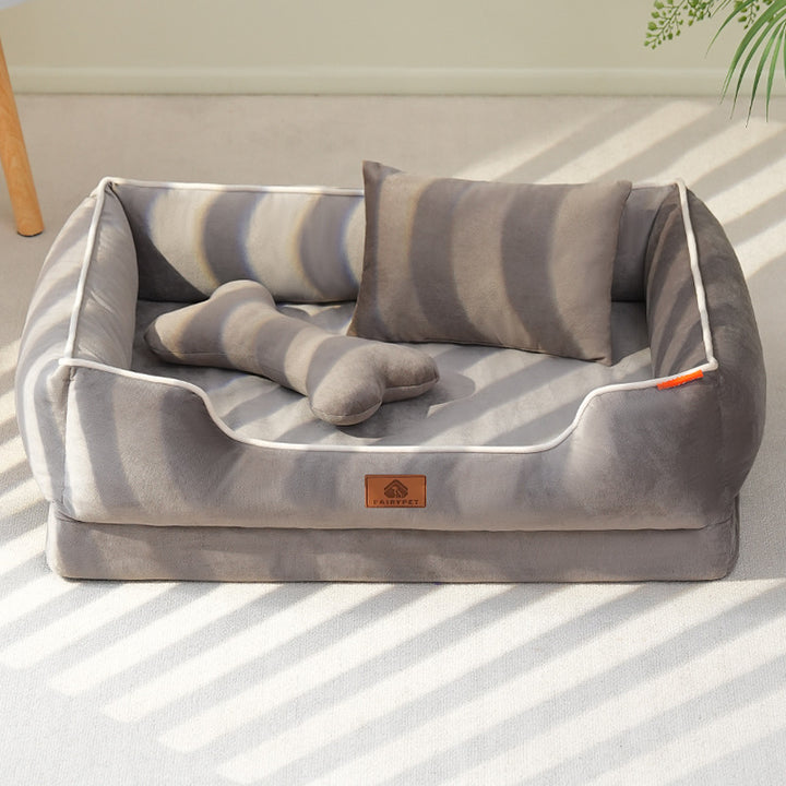 Orthopedic Supporting  Lounge   Dog Bed