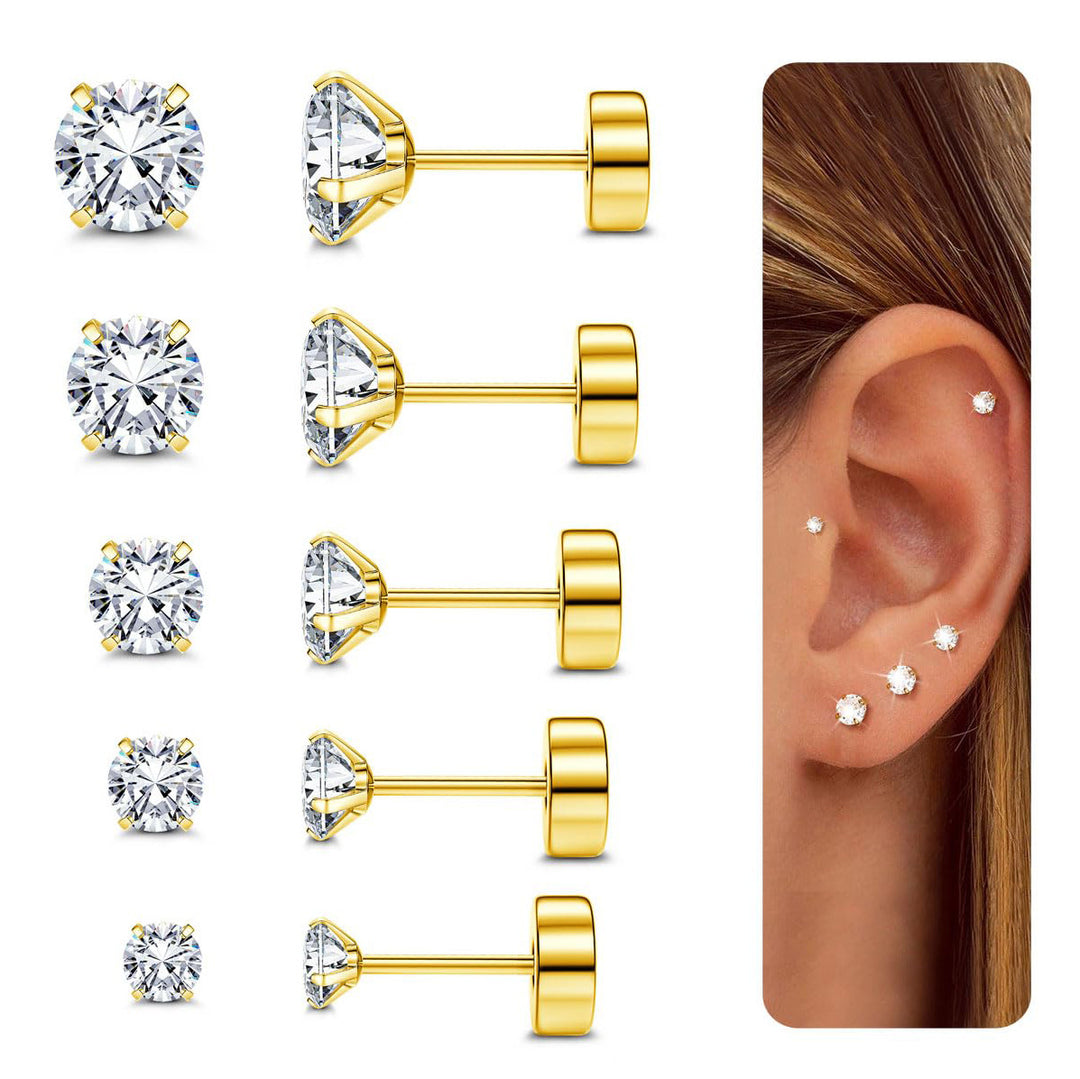 Premium Diamond Stud Earrings Kalsten