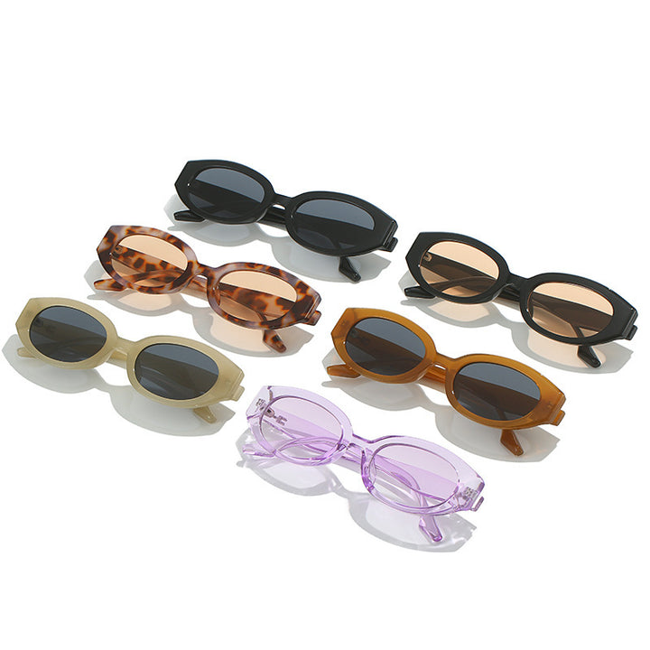 Fashion-Forward Statement Oval Sunglasses Kalsten