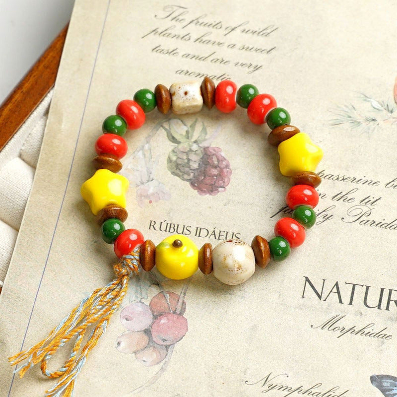 Heart-Shaped Beaded Bracelet Kalsten