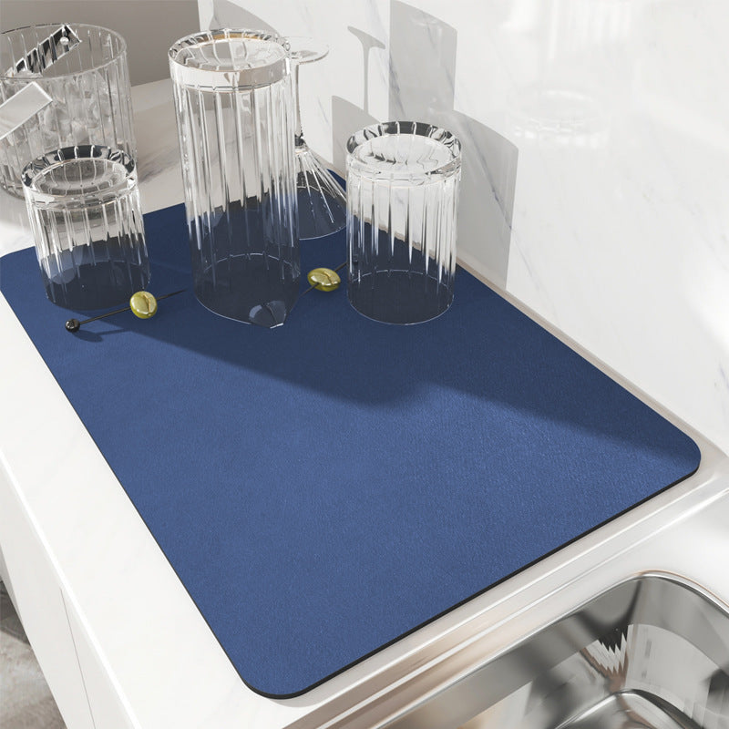 Leather Textured Dining Table Mat
