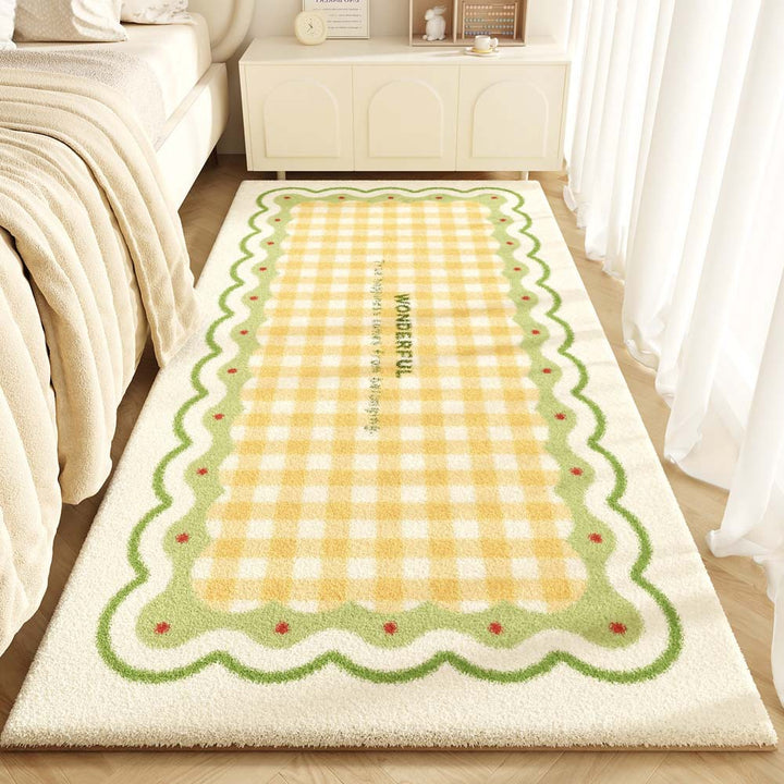 Cute Character Themed Plush Area Mat