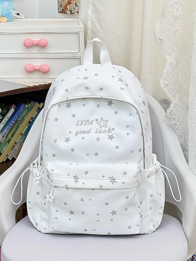 Star Patterned School Backpack Kalsten