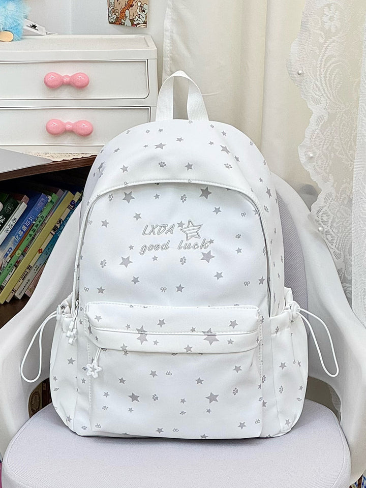 Star Patterned School Backpack Kalsten
