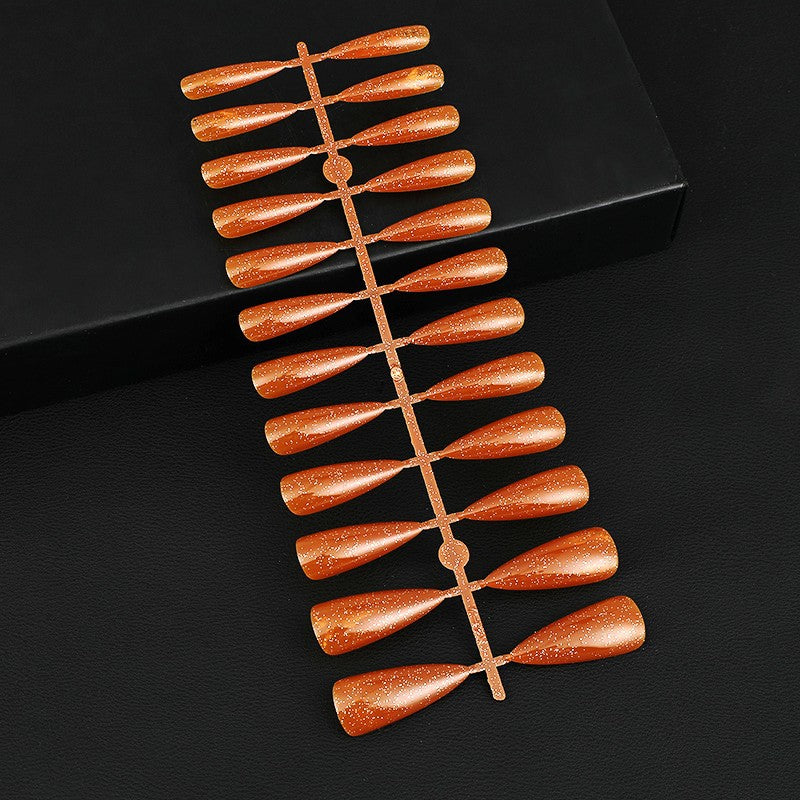 Glittering artificial nails in elegant design Kalsten