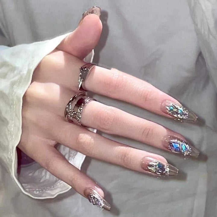 Glamorous Nail Art Press-On Set Kalsten