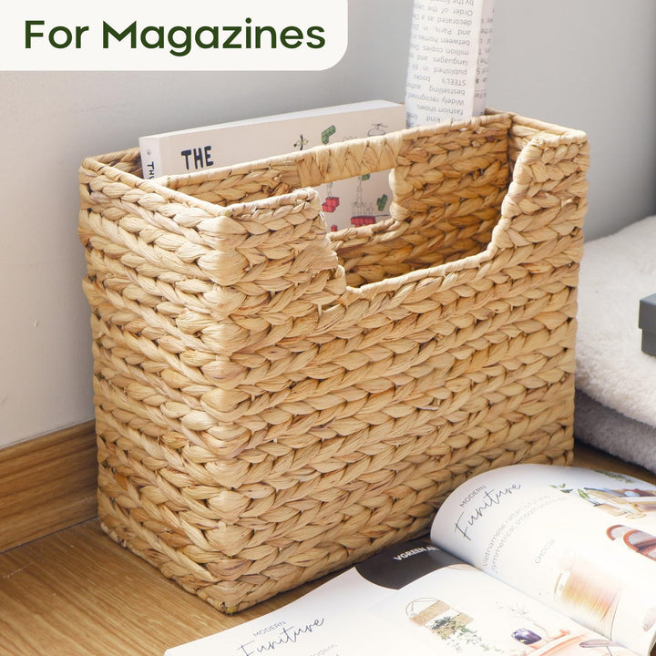 Handcrafted Woven Round Storage Basket Kalsten