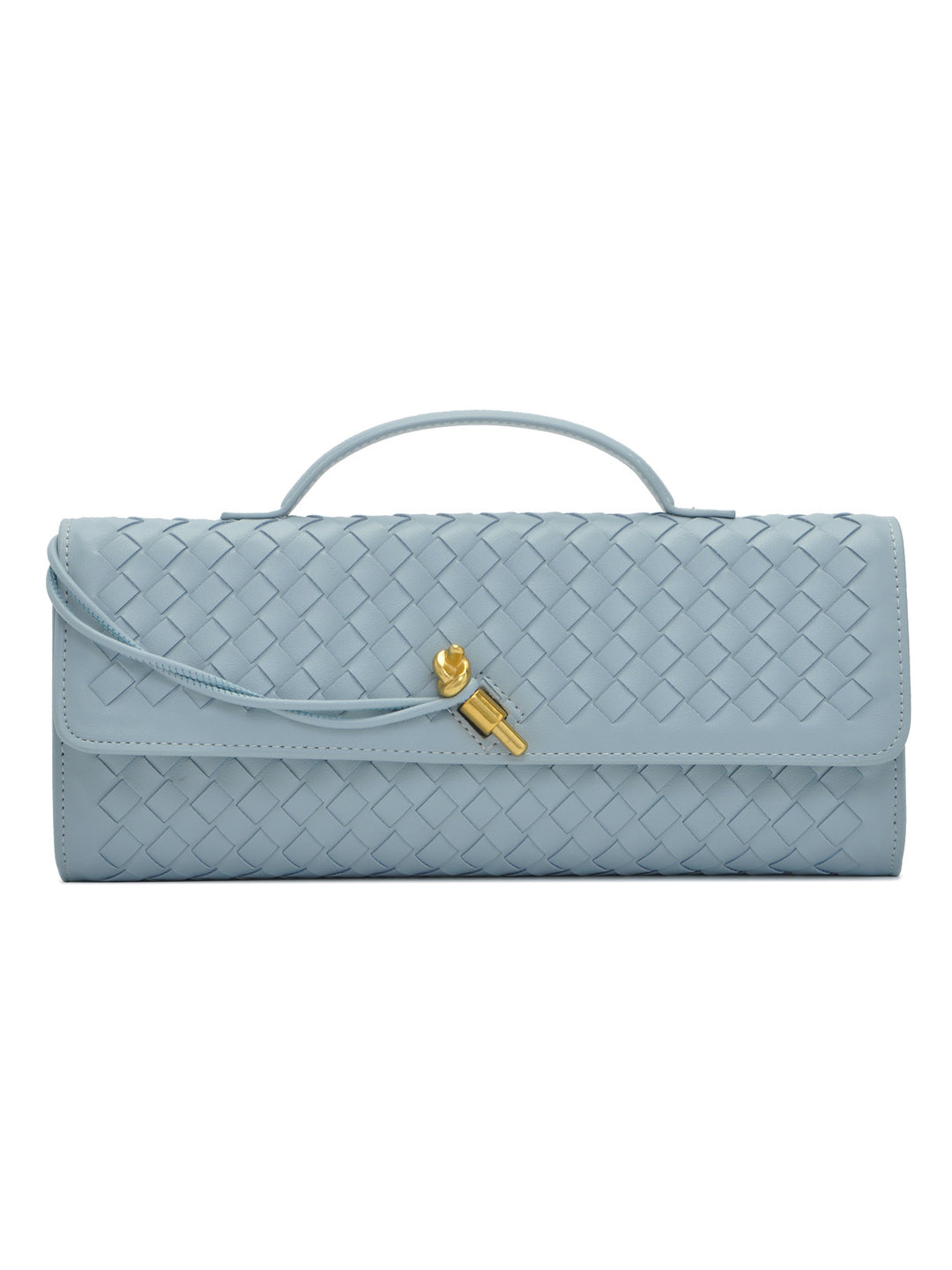 Woven Leather Clutch Kalsten