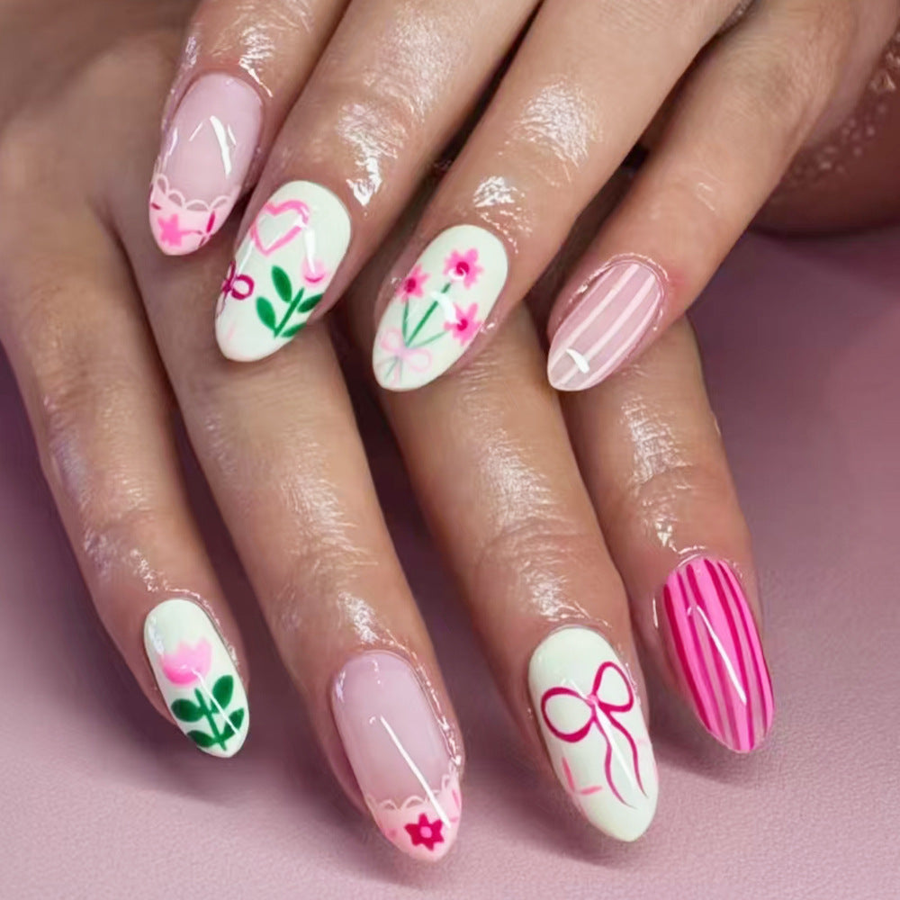 Floral Decorative Nail Art Kalsten