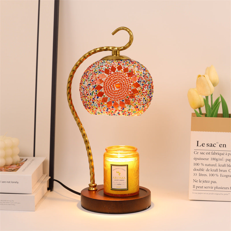 Mosaic Glass Table Lamp