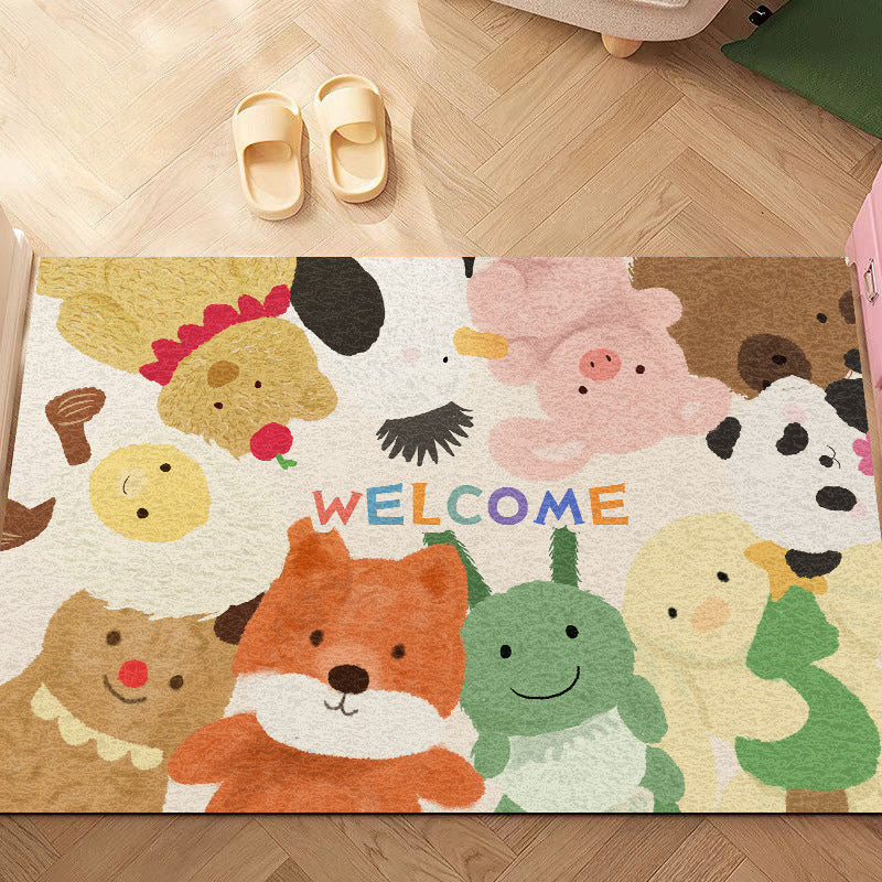Animal-Themed Welcome Mat