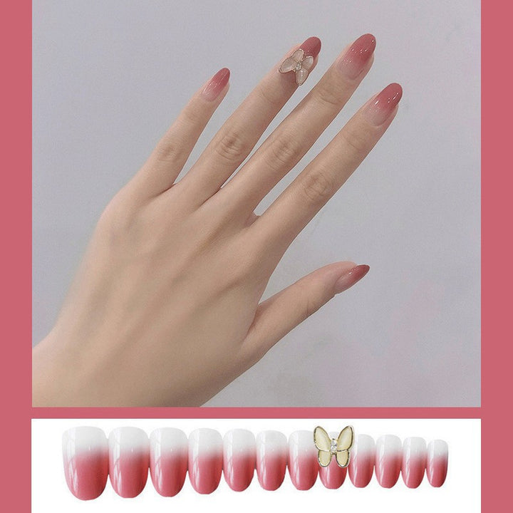 Glossy Ombre Press-On Nail Art Set Kalsten