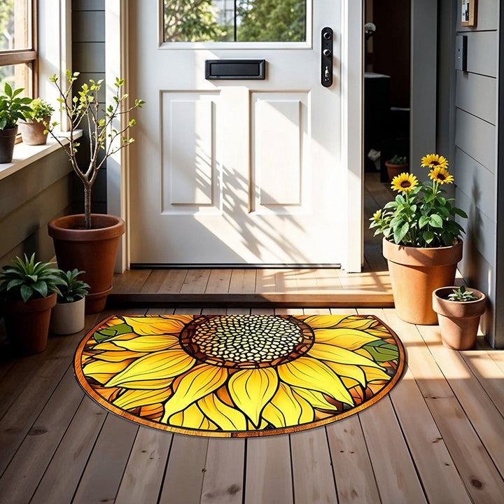 Sunflower-Themed Decorative Door Mat Kalsten