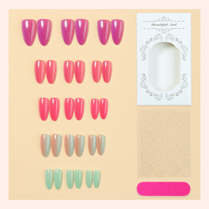 Artistic Long-Lasting Press-On Nail Collection kalsten