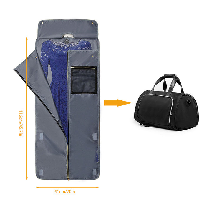 Elegant Travel Bag with Integrated Clothing Protection Kalsten