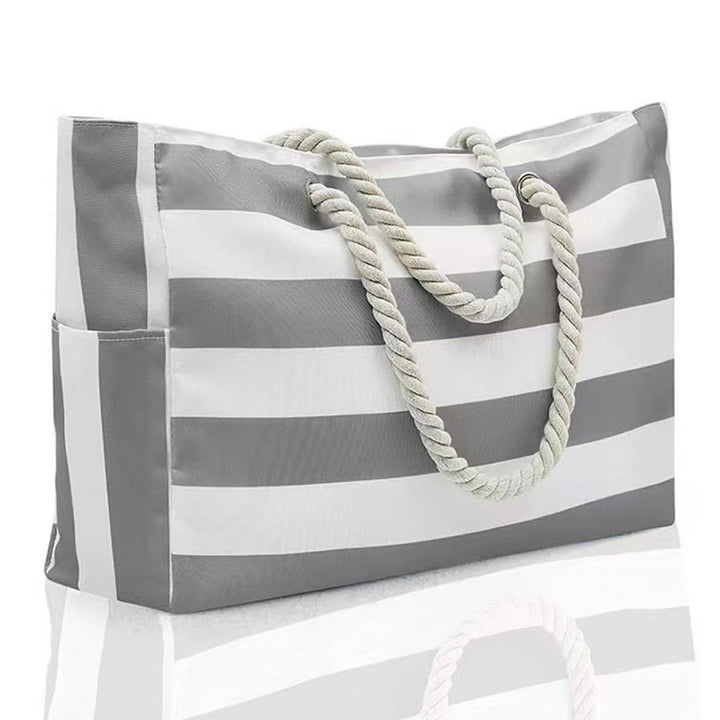 Beach bag with sturdy rope handles Kalsten
