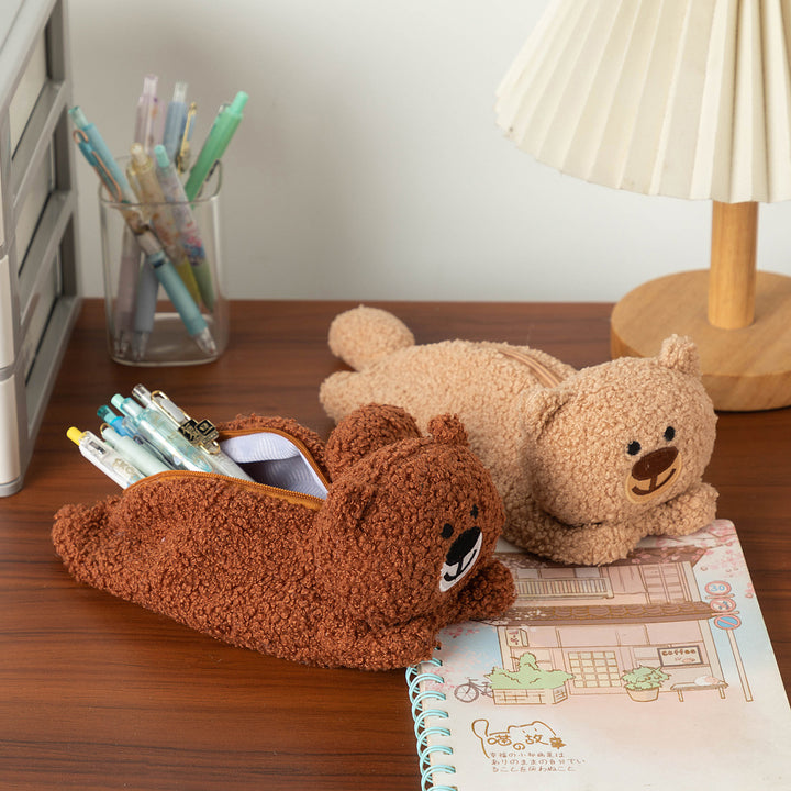 Cute Plush Bear Pencil Case Kalsten
