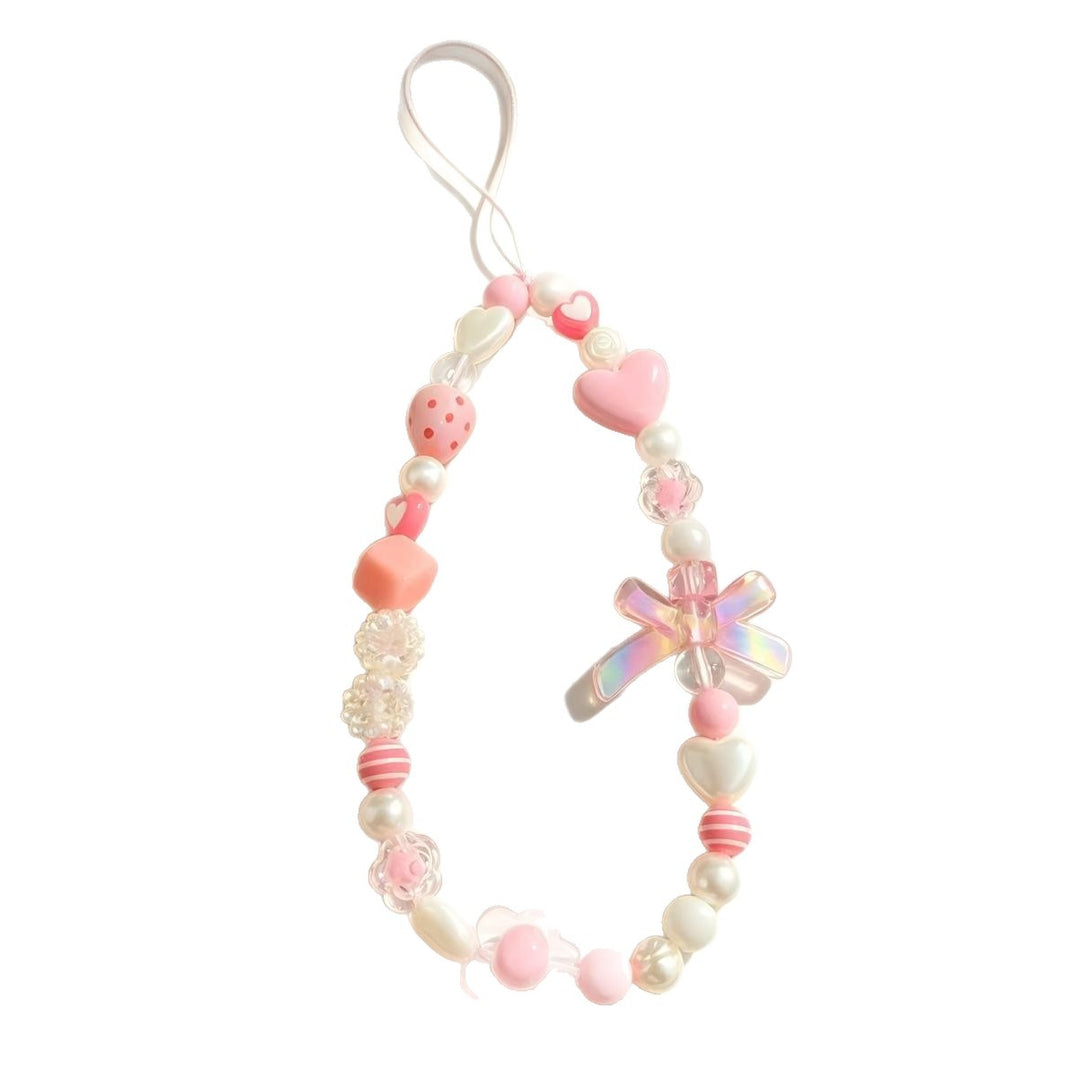 Beaded Phone Charm Necklace Kalsten