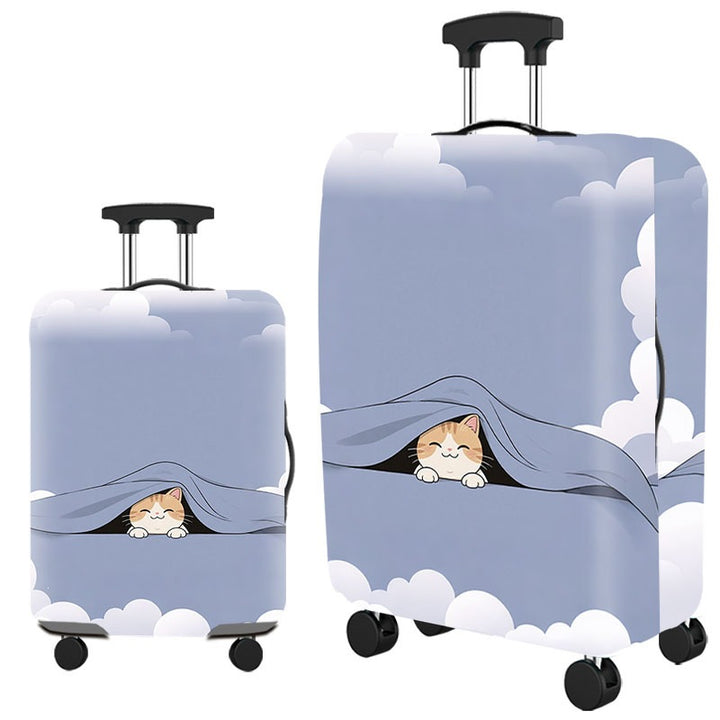 Whimsical Hedgehog Design Hard Shell Luggage Kalsten