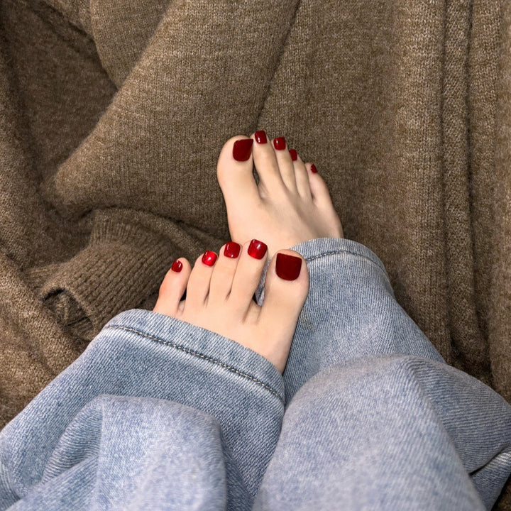 Premium Press-On Toenails Set Kalsten